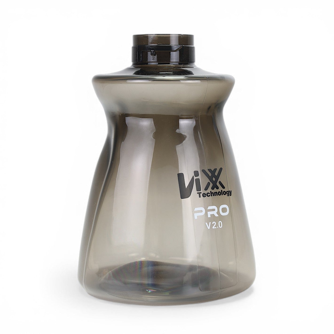 Clear foam lance bottle and 'Nixx' branding on a white background