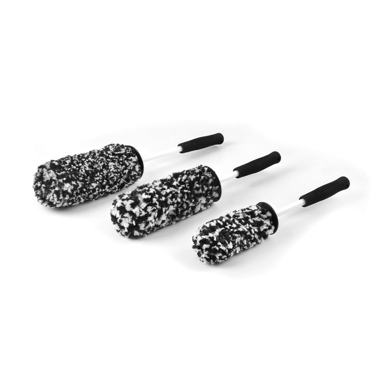 Maxshine Microfibre Wheel Brush - 3 Piece Kit
