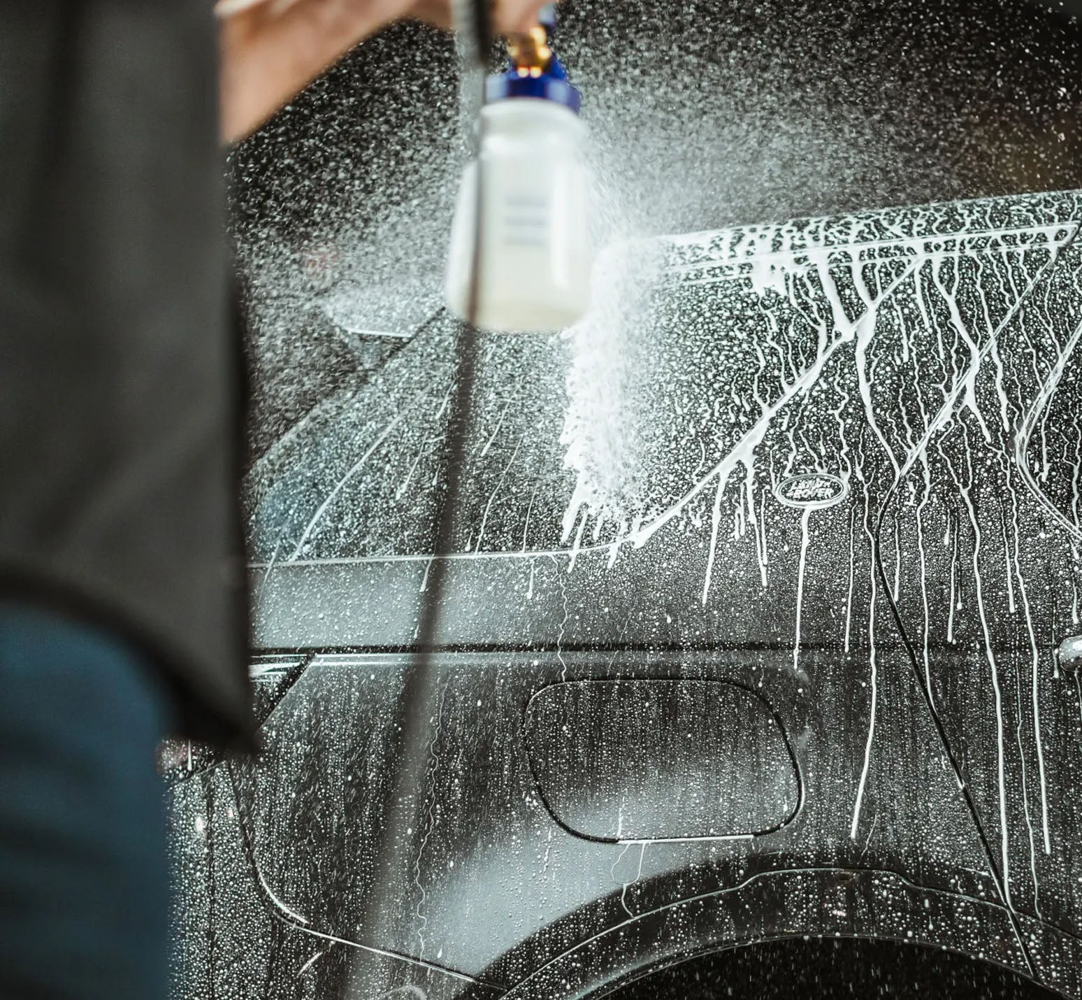 Autoglym Polar Seal being applied to a vehicle