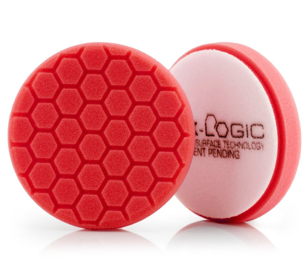 Chemical Guys Hex-Logic 5.5" Pad - Red Fine Finish