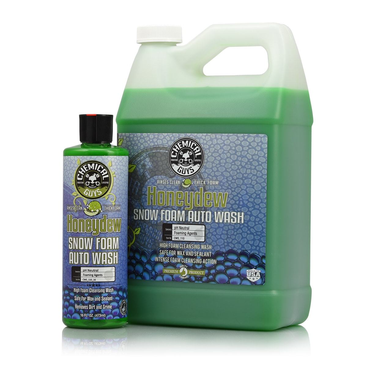 Chemical Guys Honeydew Snow Foam Auto Wash Cleansing Shampoo - 16oz