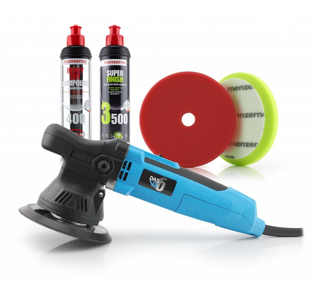 DAS 6 v2 Dual Action Polisher - Menzerna Starter Kit