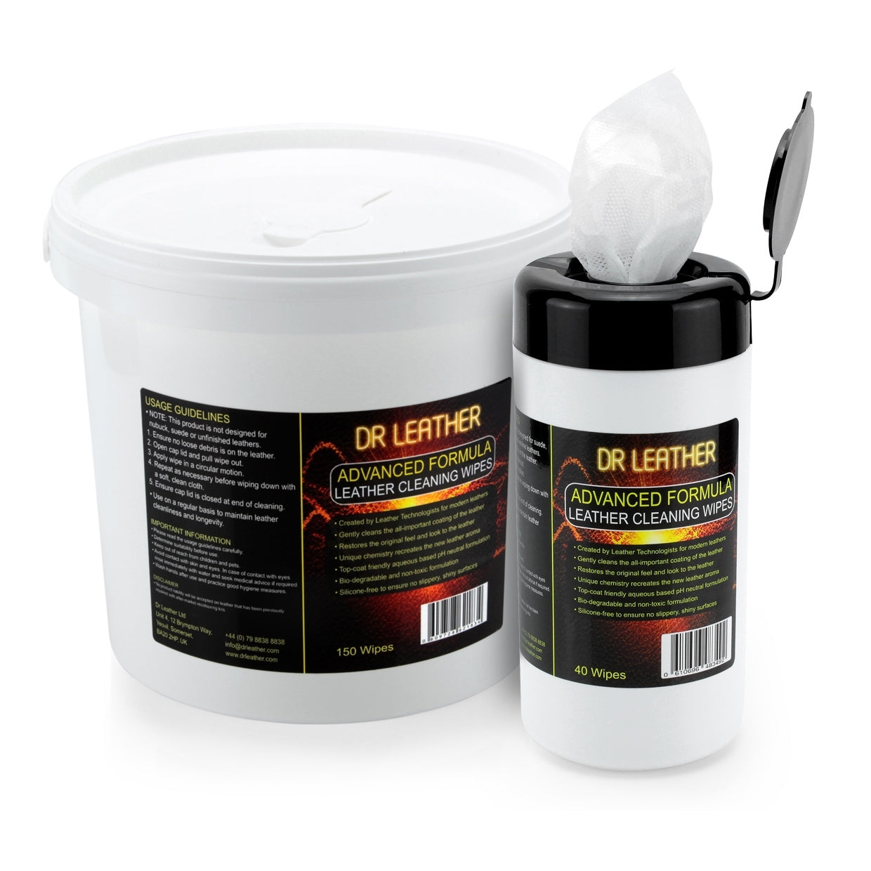 Dr Leather Leather Cleaning Wipes