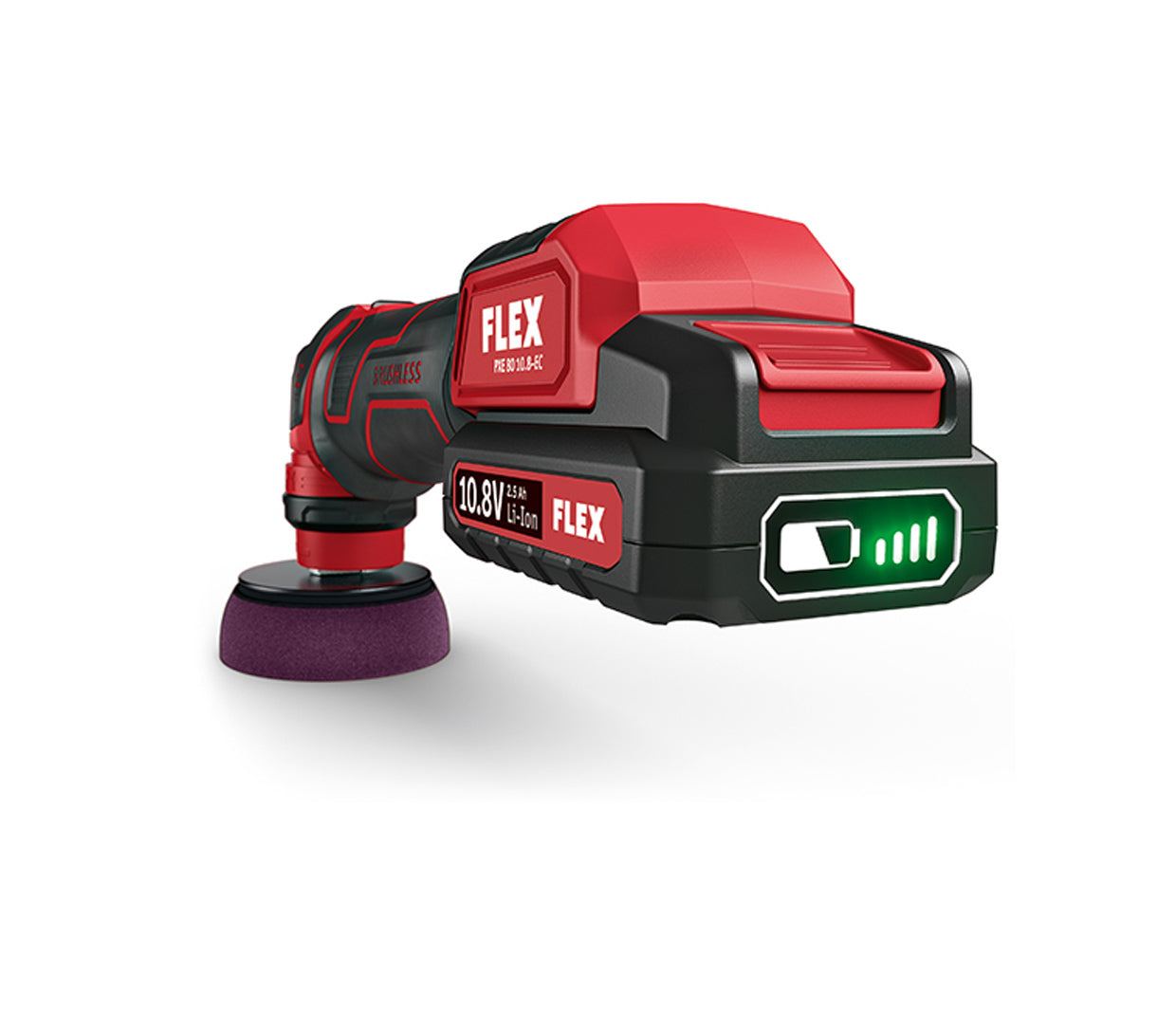 FLEX PXE 80 10.8-EC/2.5 Battery Powered Mini Polisher