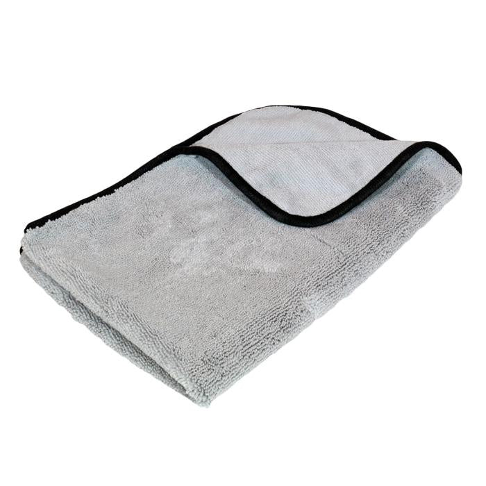 Grey Plush Microfibre