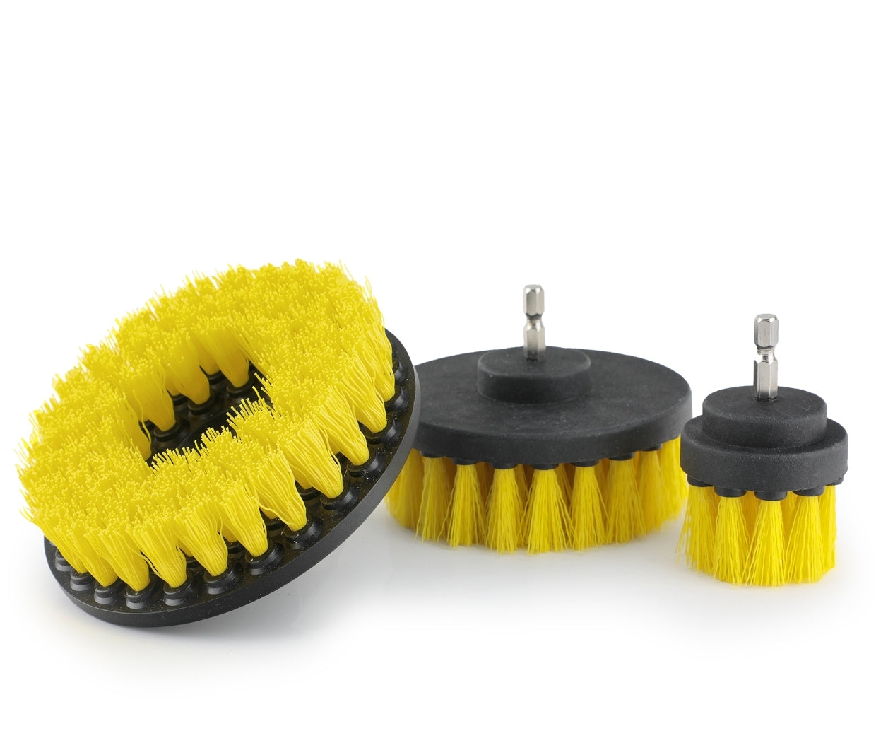 Upholstery & Carpet Drill Brushes - Medium Duty