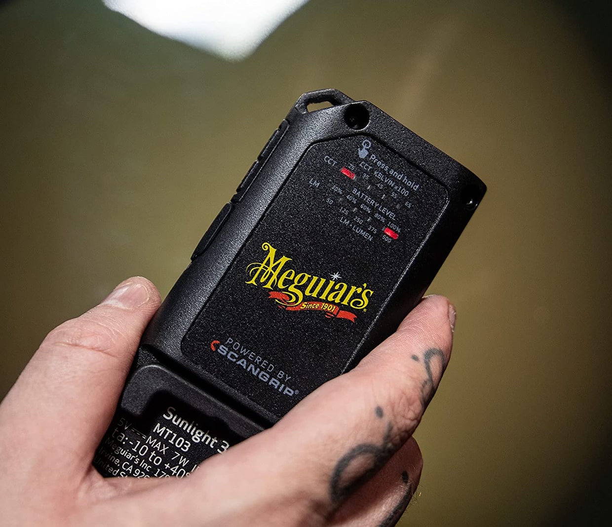 Meguiars MT103 Sunlight 3+ Detailer Inspection Light