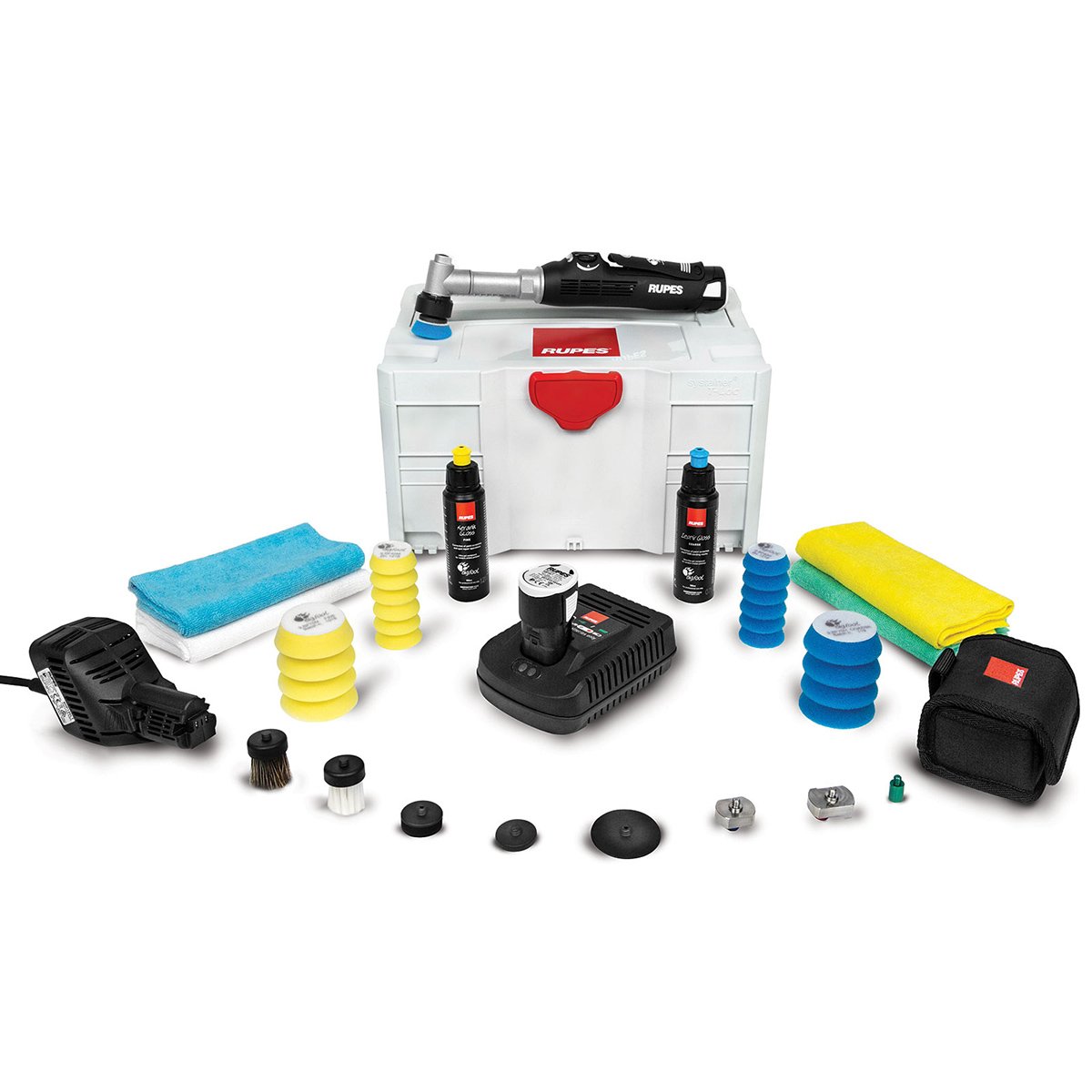 Rupes HR81ML Long Neck Cordless Polisher Kit | Bigfoot