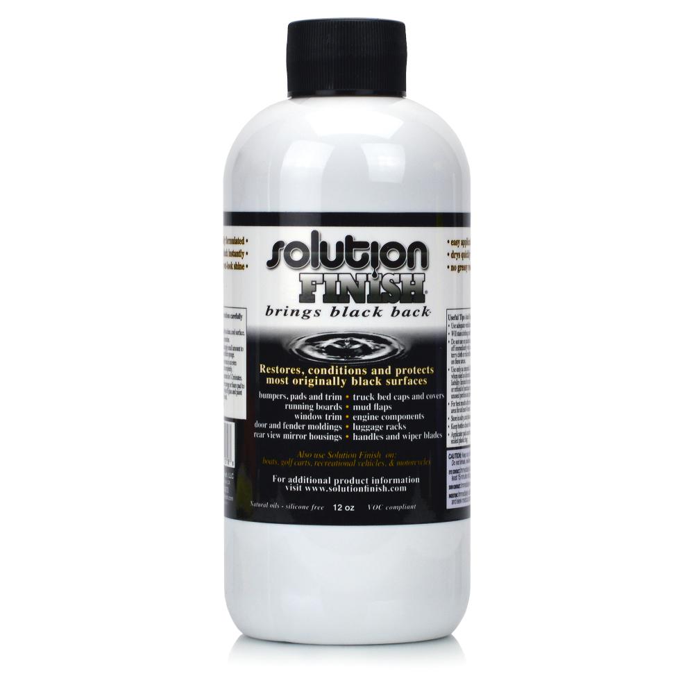 Solution Finish Black Trim Restorer