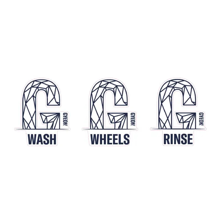 Gyeon Bucket Sticker Set