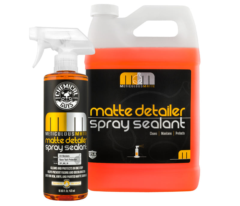 Chemical Guys Meticulous Matte Detailer Spray & Sealant - 16oz - Big Worm  Graphix