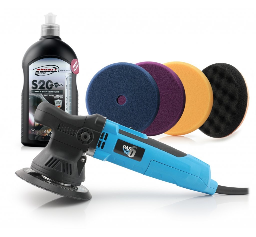 DAS 6 v2 Dual Action Polisher - Scholl S20 Black Kit