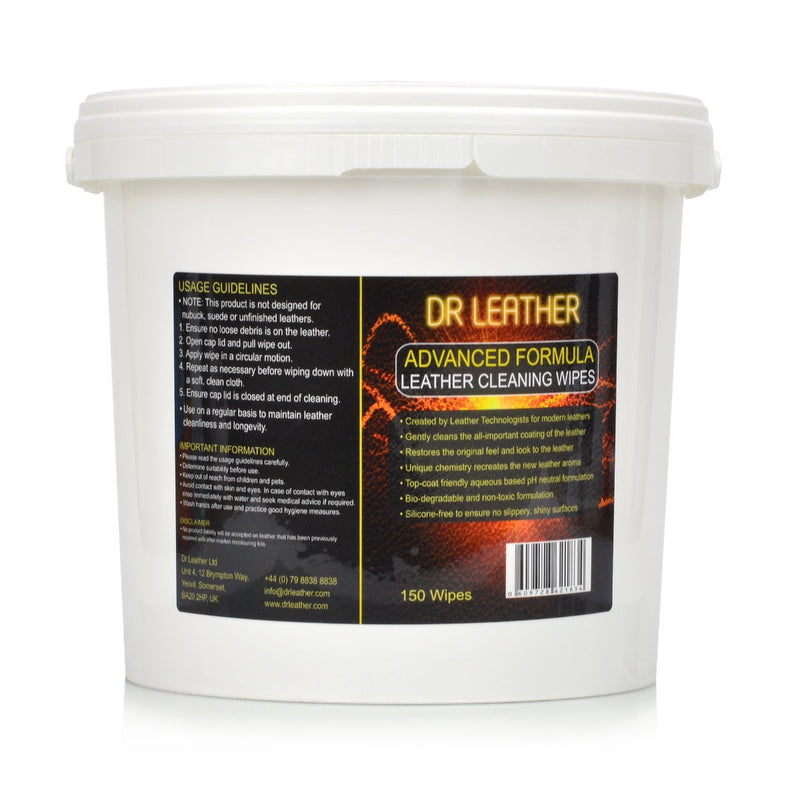 Dr Leather Leather Cleaning Wipes