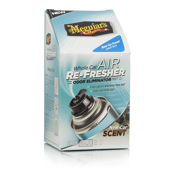 Meguiars Whole Car Air Re-Fresher Odor Eliminator New Car Scent
