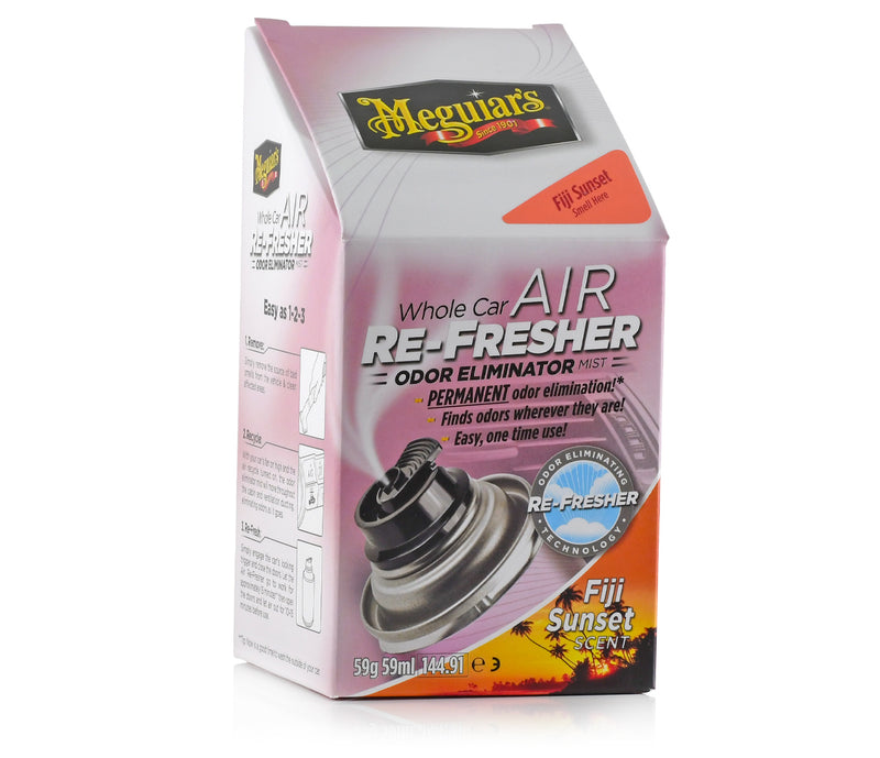 Meguiars Whole Car Air Re-Fresher Odor Eliminator Black Chrome