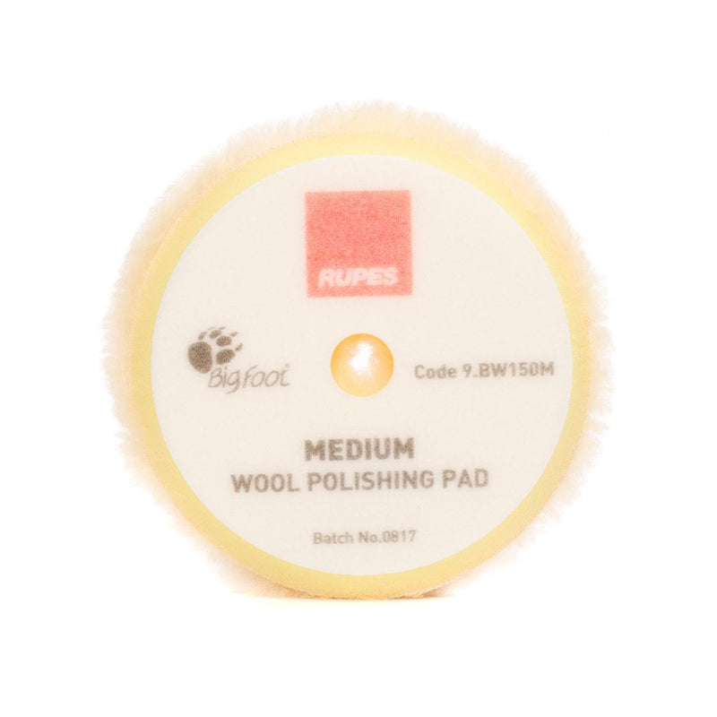 Rupes Yellow Medium Wool Polishing Pads