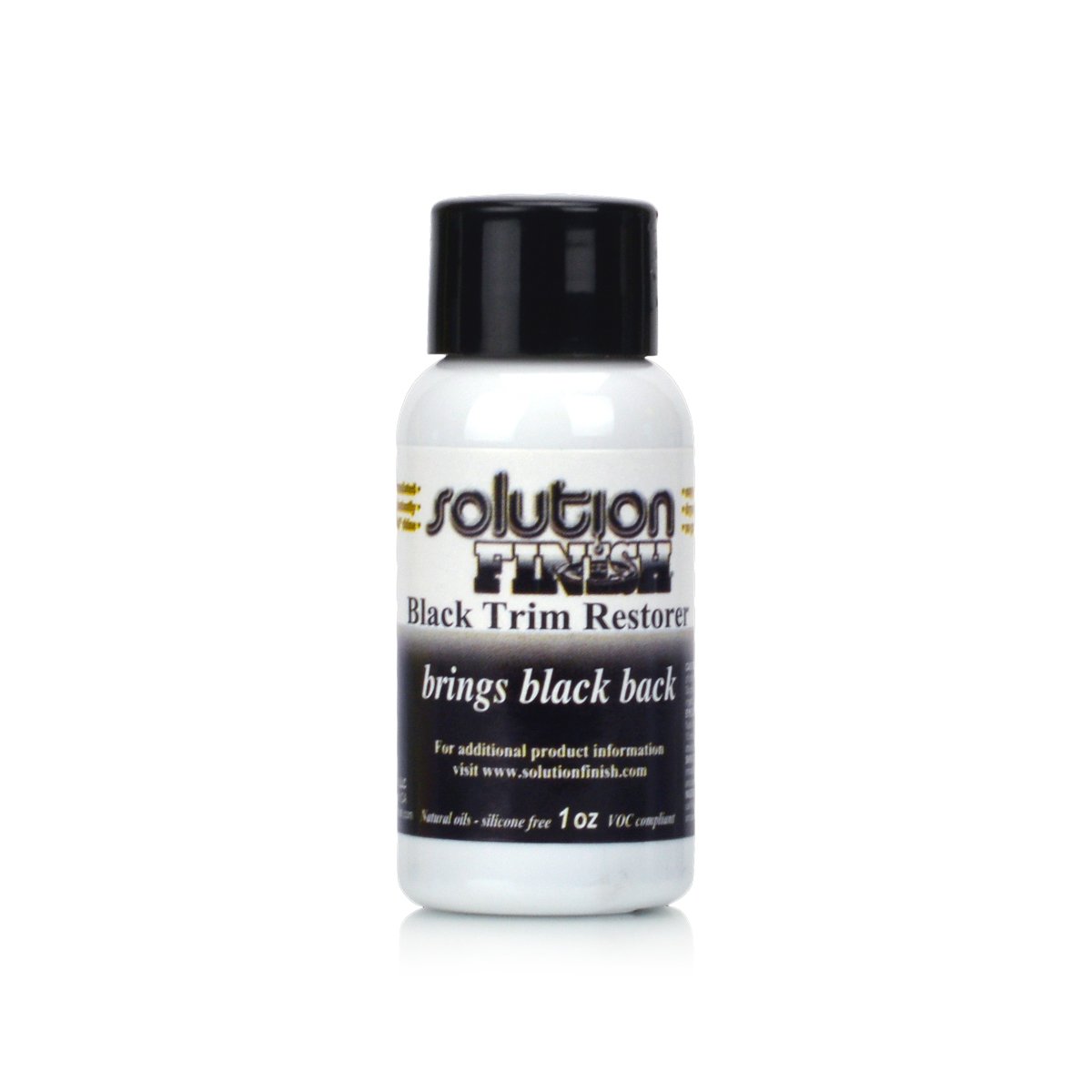 Solution Finish Black Trim Restorer